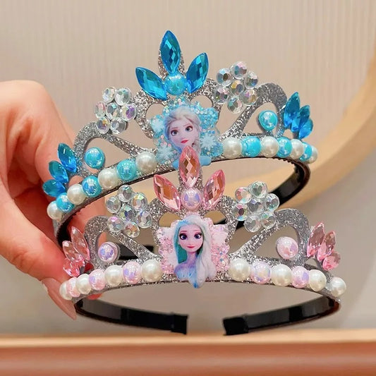 Kids Princess Crown Dress Up Accessories – Sanrio Kawaii Elsa Party Jewelry Gift.