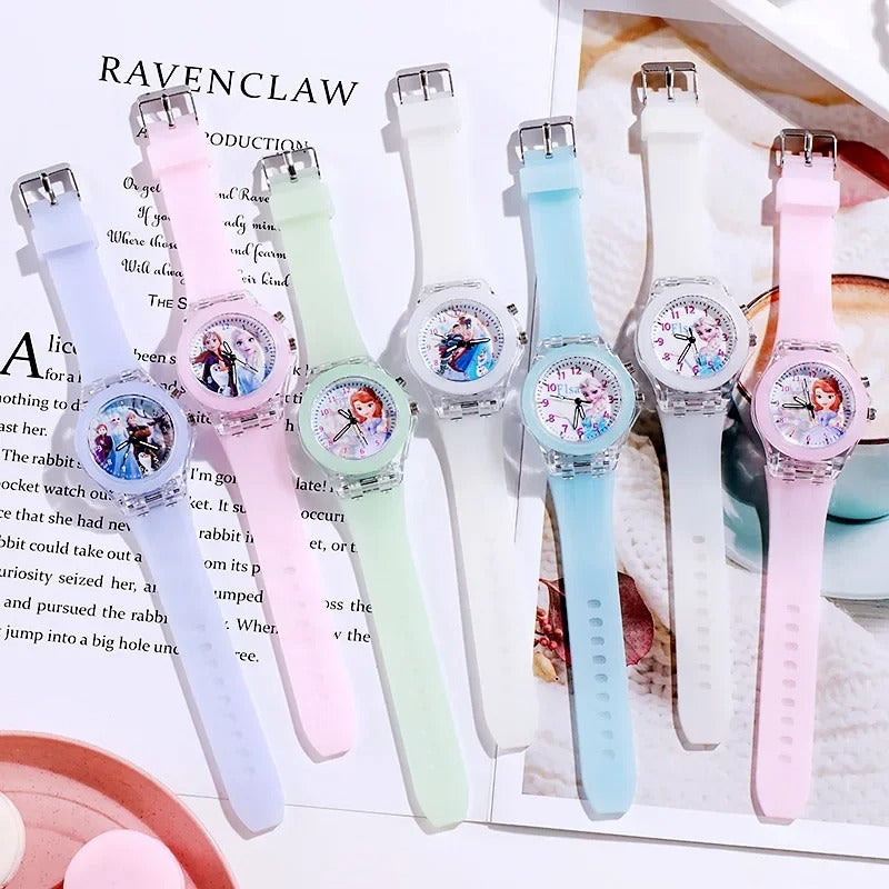 Frozen Princess Kids Quartz Watch  for Girls