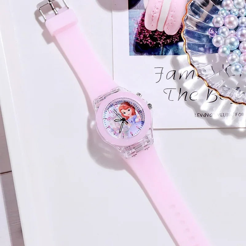 Frozen Princess Kids Quartz Watch  for Girls