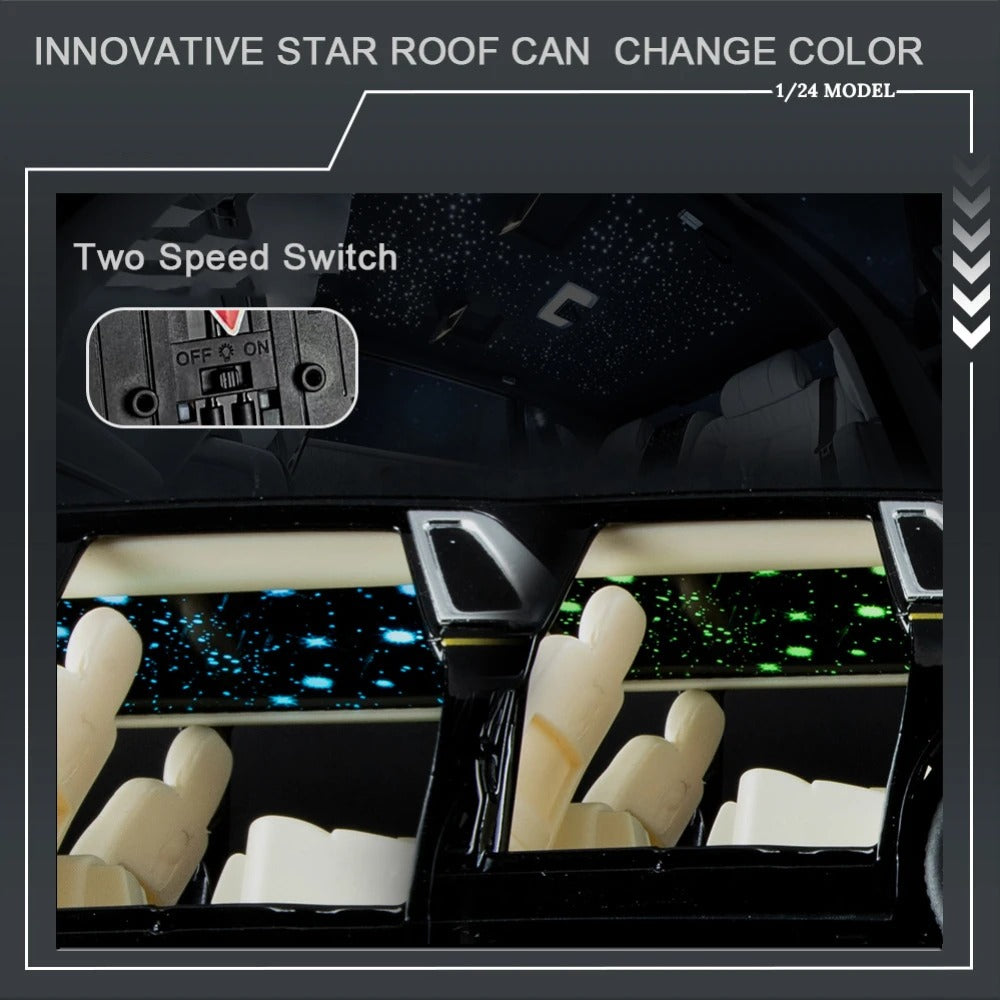 1/24 Rolls Royce Phantom Diecast Pull-Back Car Model